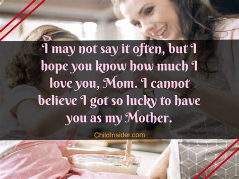 Your Loving Mother .